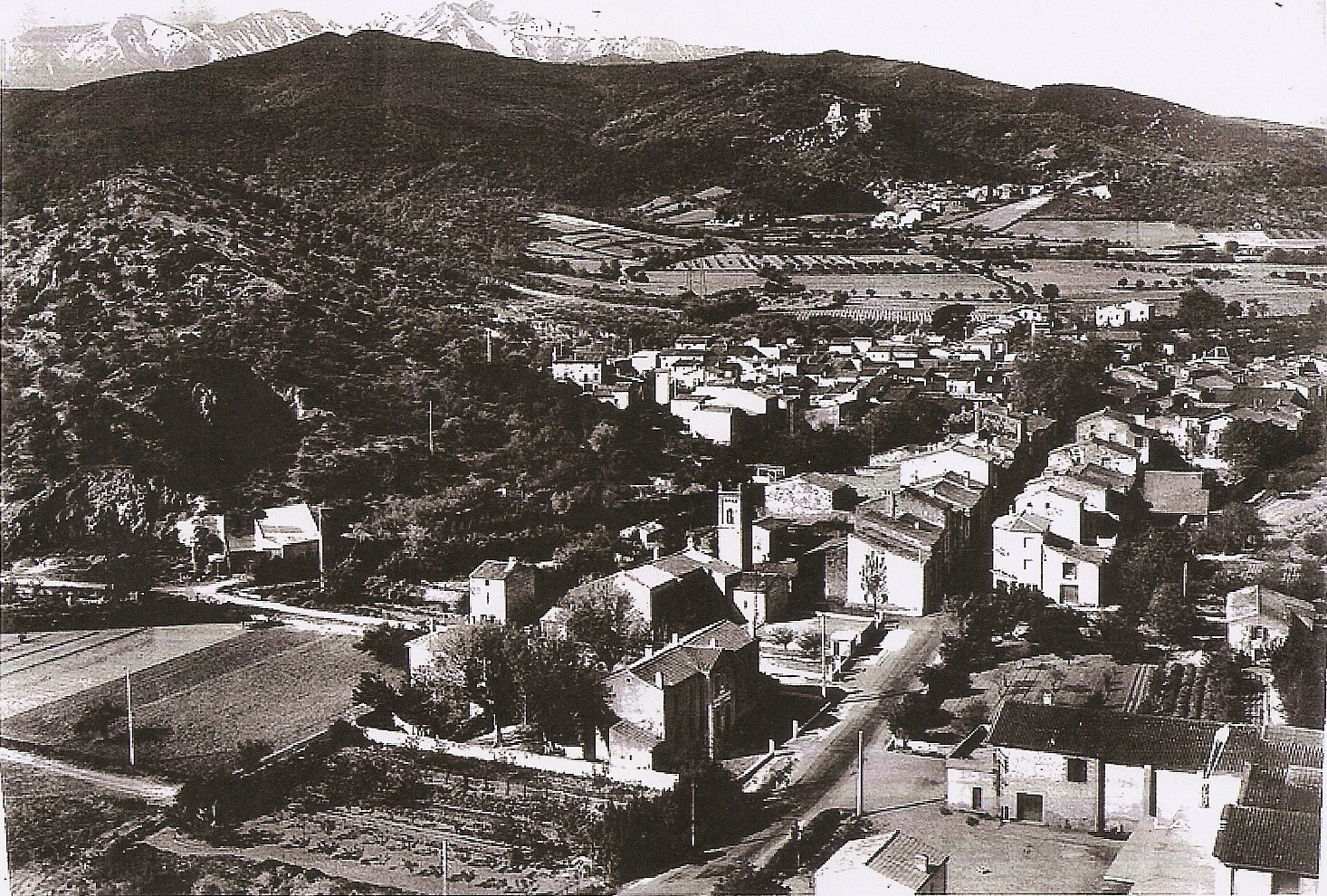 Le village avant son expansion